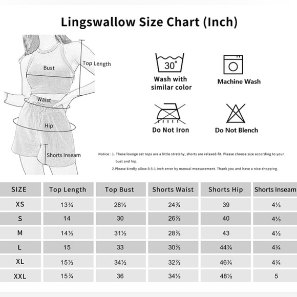 NWT LINGSWALLOW 2 Piece Womens Lounge Short Set Size:Med Color:Tan - Picture 10 of 10